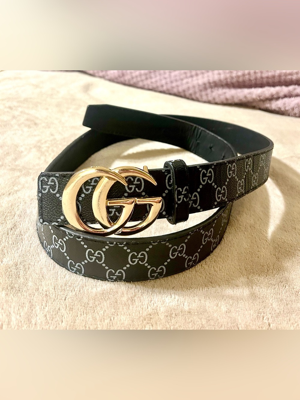 Gucci GG Marmont Black Belt - Picture 4 of 14